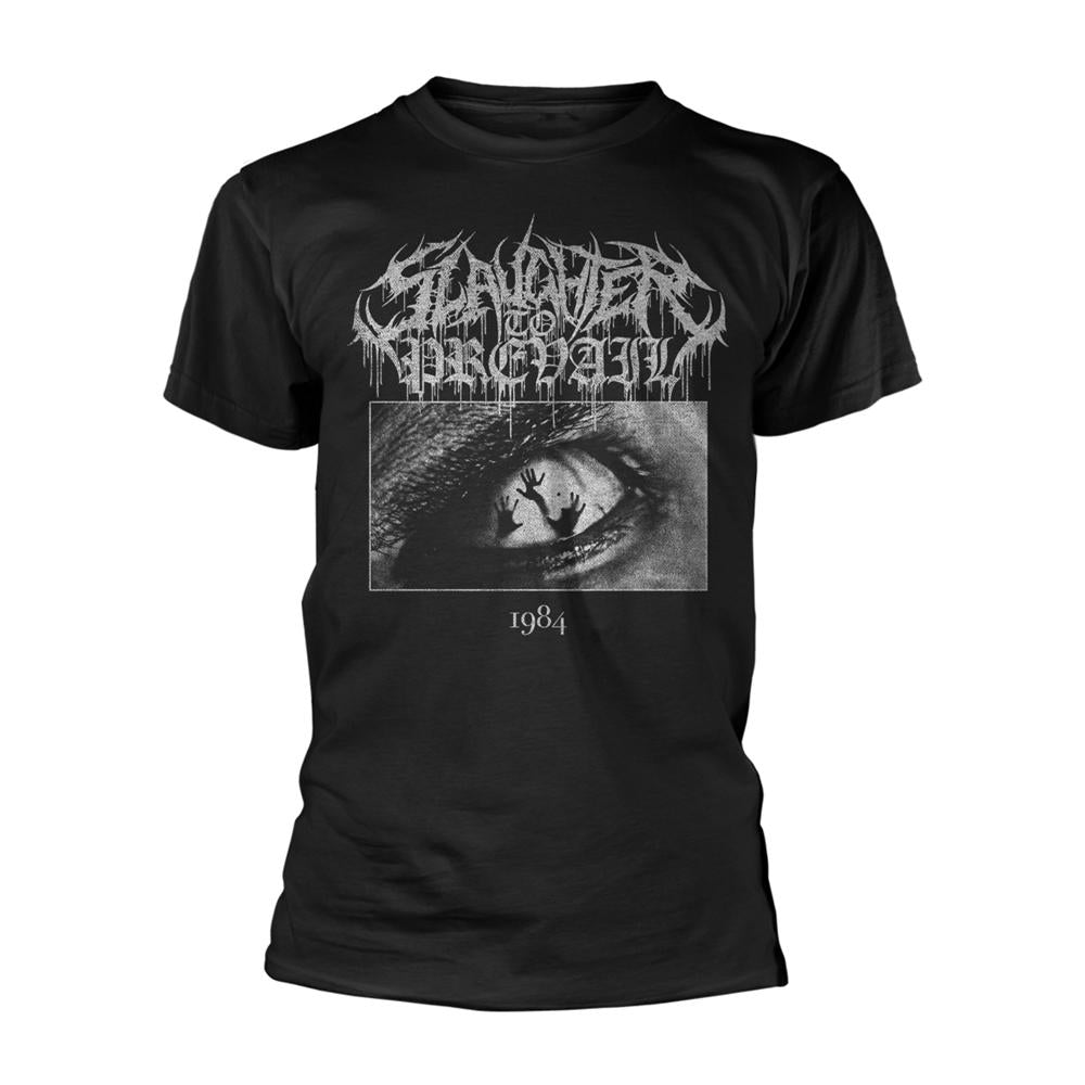 Black - Front - Slaughter To Prevail Unisex Adult 1984 T-Shirt