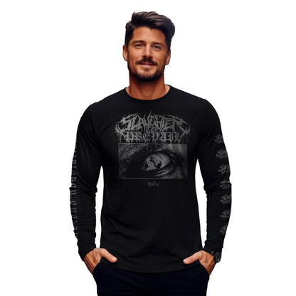 Black - Back - Slaughter To Prevail Unisex Adult 1984 Long-Sleeved T-Shirt