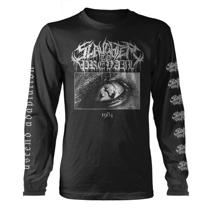 Black - Front - Slaughter To Prevail Unisex Adult 1984 Long-Sleeved T-Shirt