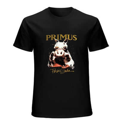 Black - Front - Primus Unisex Adult Pork Soda Short-Sleeved T-Shirt