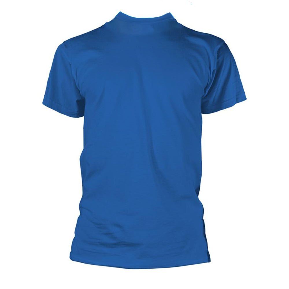 Blue-White - Back - Batman Unisex Adult Logo Short-Sleeved T-Shirt