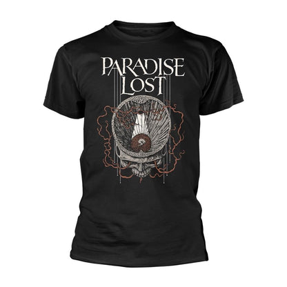 Black - Front - Paradise Lost Unisex Adult The Plague Within Back Print T-Shirt