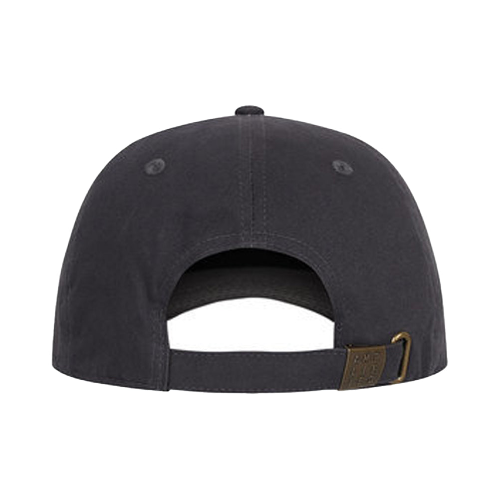 Grey - Back - Joy Division Embroidered Logo Cap
