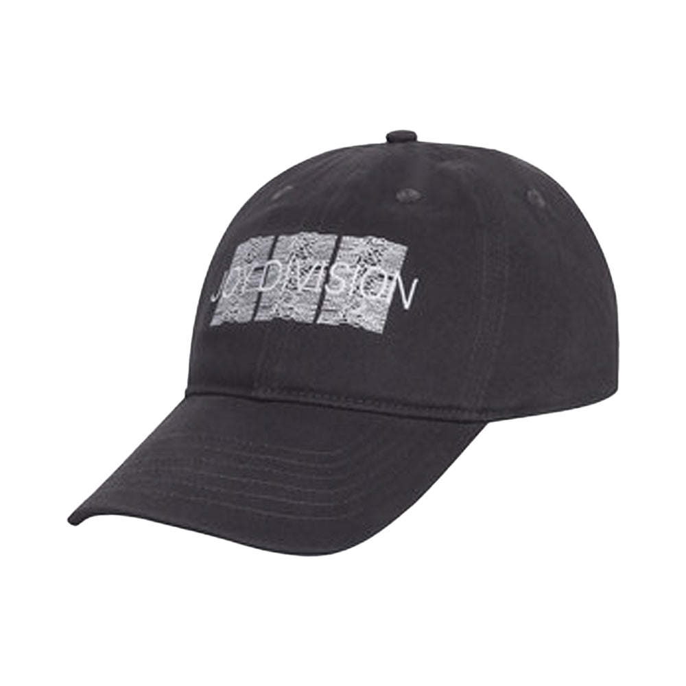 Grey - Side - Joy Division Embroidered Logo Cap