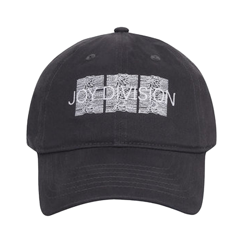 Grey - Front - Joy Division Embroidered Logo Cap