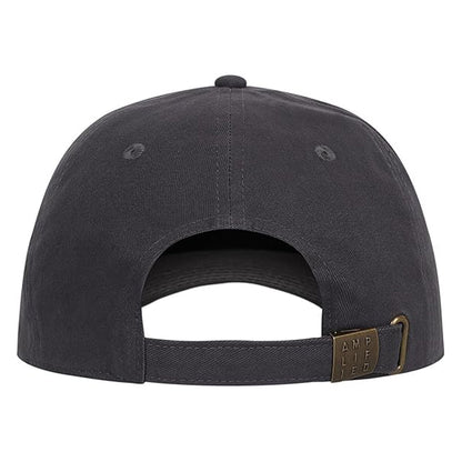 Grey - Back - Pink Floyd Embroidered Logo Cap