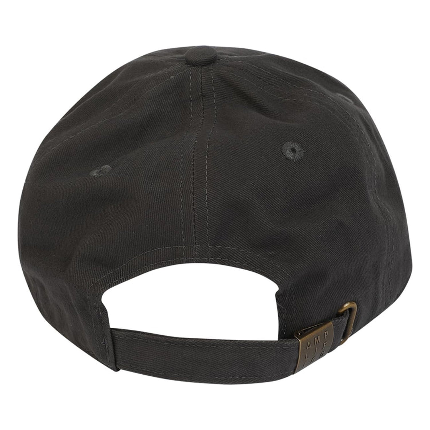 Grey - Back - Metallica Embroidered Logo Cap