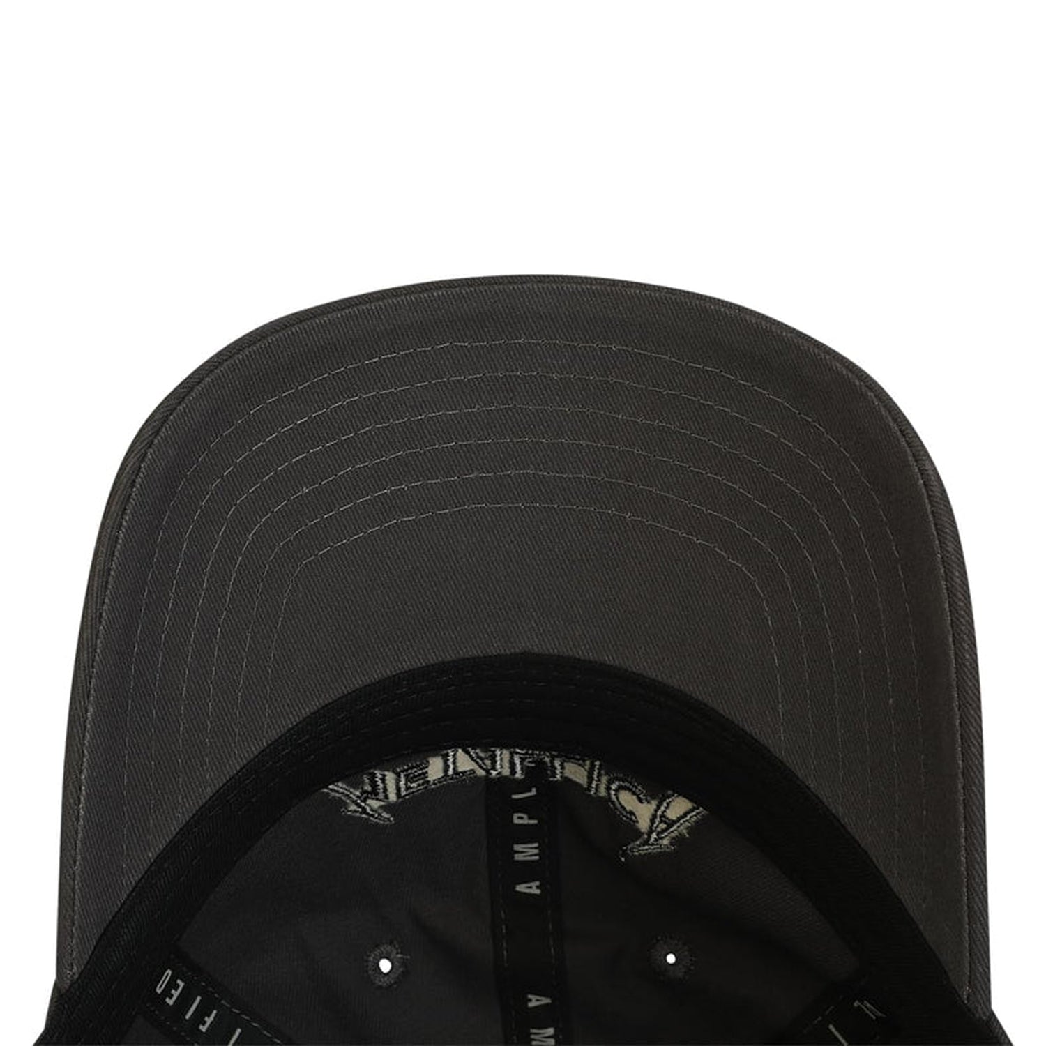 Grey - Side - Metallica Embroidered Logo Cap