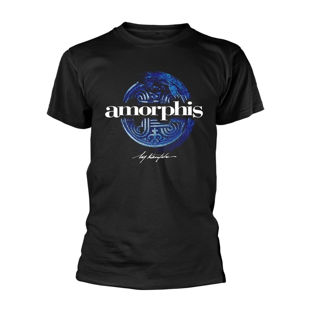 Black - Front - Amorphis Mens My Kantele T-Shirt