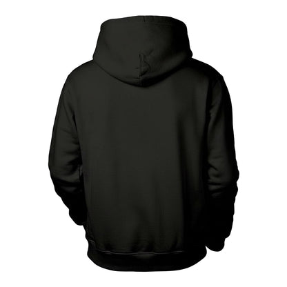 Black - Back - Marduk Unisex Adult Cross Hoodie