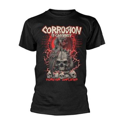 Black - Front - Corrosion Of Conformity Unisex Adult Forever Amplified Tour 2025 T-Shirt