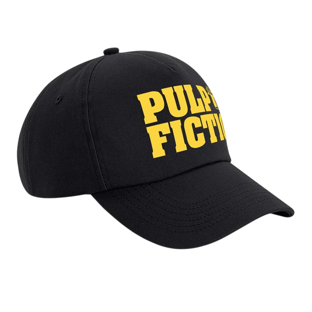 Black - Front - Pulp Fiction Logo Cap