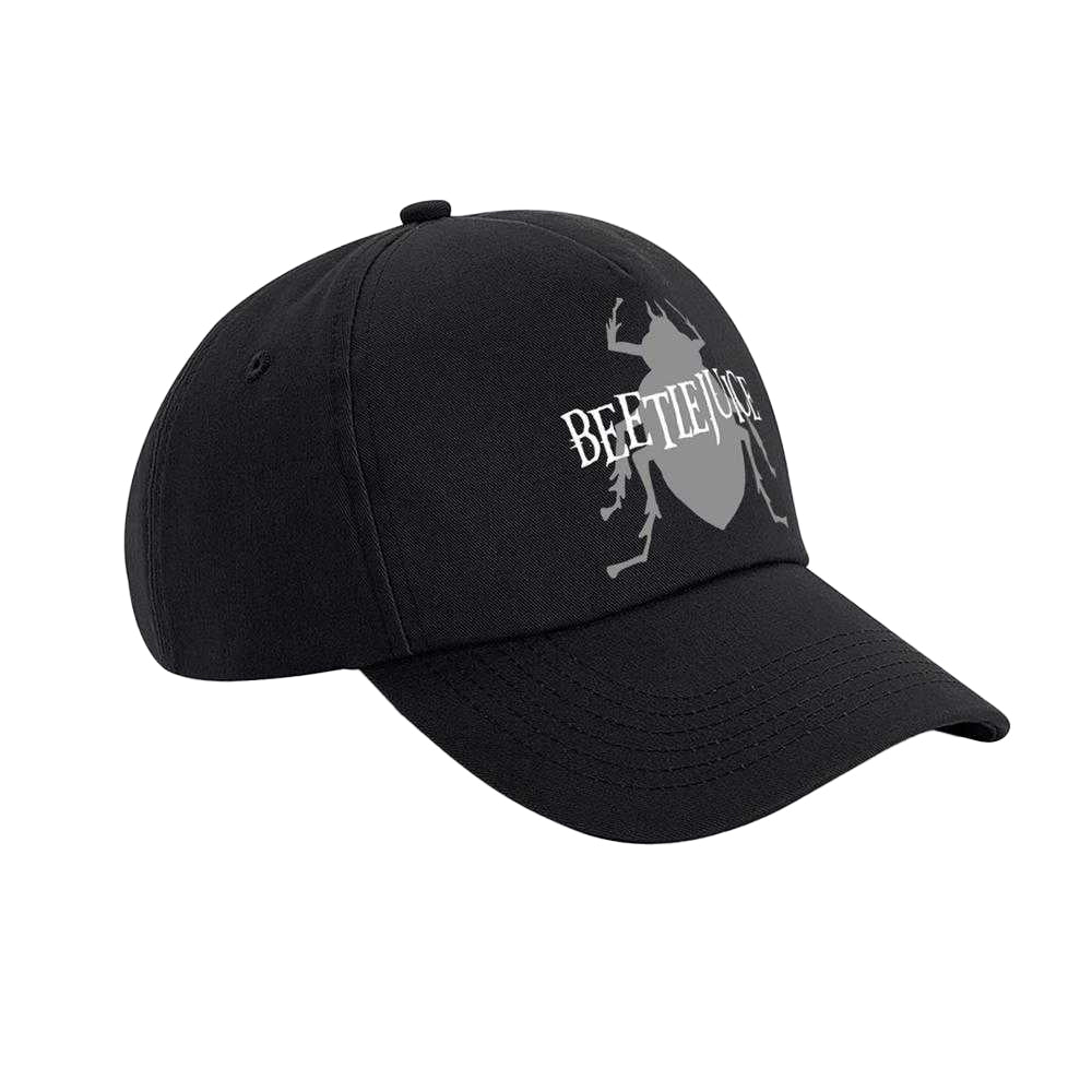 Black - Front - Beetlejuice Logo Cotton Cap