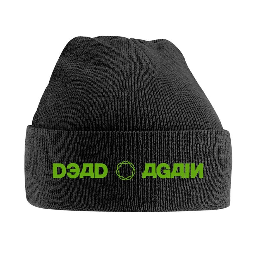 Black - Front - Type O Negative Dead Again Logo Beanie