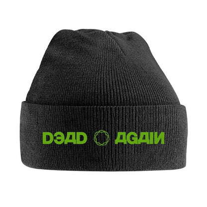 Black - Front - Type O Negative Dead Again Logo Beanie