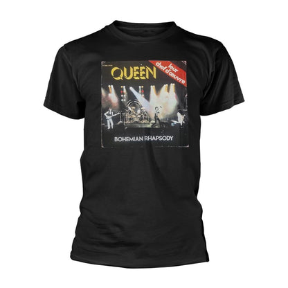 Black - Front - Queen Unisex Adult Bohemian Rhapsody T-Shirt