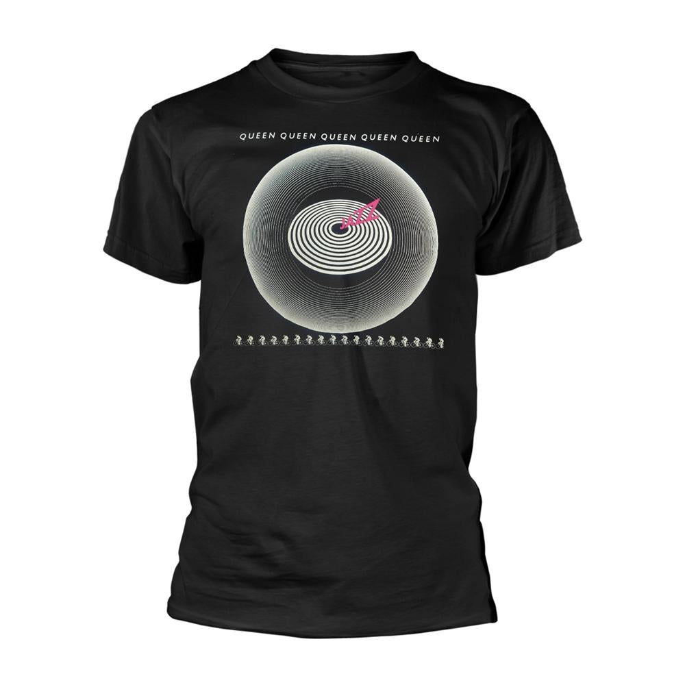 Black - Front - Queen Unisex Adult Jazz Cotton T-Shirt