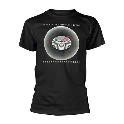Black - Front - Queen Unisex Adult Jazz Cotton T-Shirt