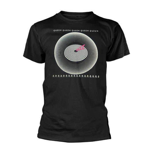 Black - Front - Queen Unisex Adult Jazz Cotton T-Shirt