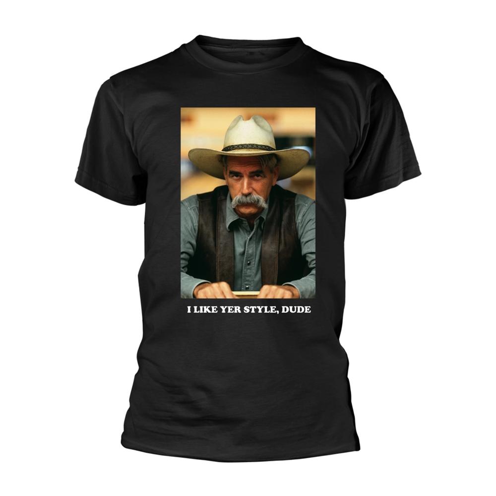 Black - Front - The Big Lebowski Unisex Adult I Like Your Style Dude T-Shirt