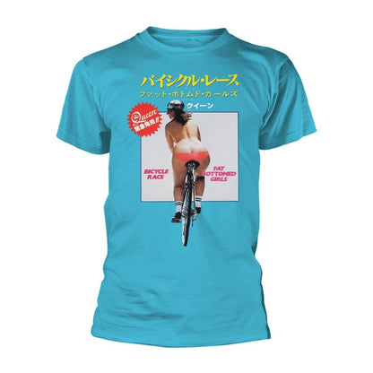 Blue - Front - Queen Unisex Adult Fat Bottomed Girls T-Shirt