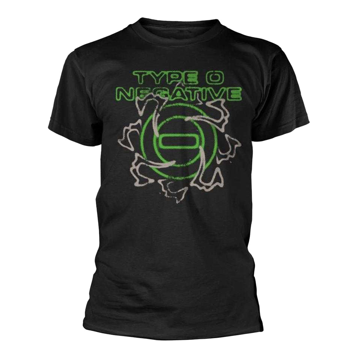 Black - Front - Type O Negative Mens Logo T-Shirt