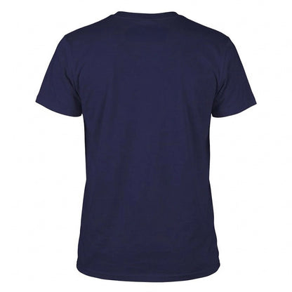 Blue - Back - Superman Unisex Adult Logo T-Shirt