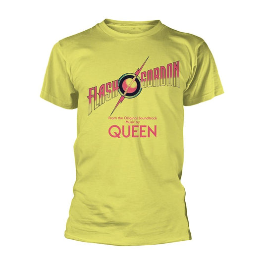 Yellow - Front - Queen Unisex Adult Flash Gordon T-Shirt