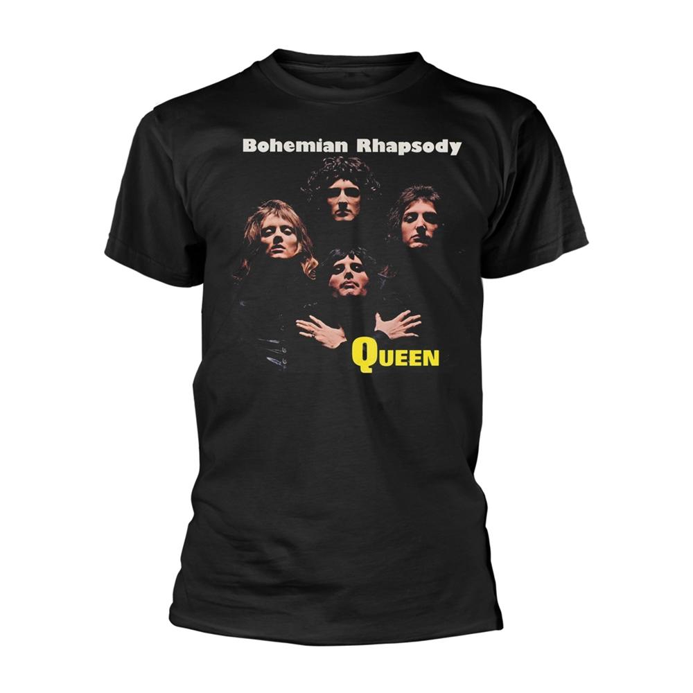 Black - Front - Queen Unisex Adult II Face T-Shirt