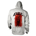 White - Back - Evile Unisex Adult Hell Unleashed Full Zip Hoodie