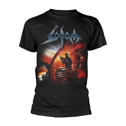 Black - Front - Sodom Unisex Adult Agent Orange T-Shirt