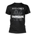 Black - Front - Anti Cimex Unisex Adult Scandinavian Jawbreaker T-Shirt