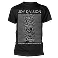 Black - Front - Joy Division Unisex Adult Unknown Pleasures T-Shirt