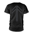 Black - Back - Enslaved Unisex Adult Rune T-Shirt