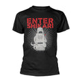 Black - Front - Enter Shikari Unisex Adult Synaw T-Shirt