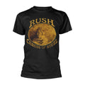 Black - Front - Rush Unisex Adult Caress Of Steel T-Shirt