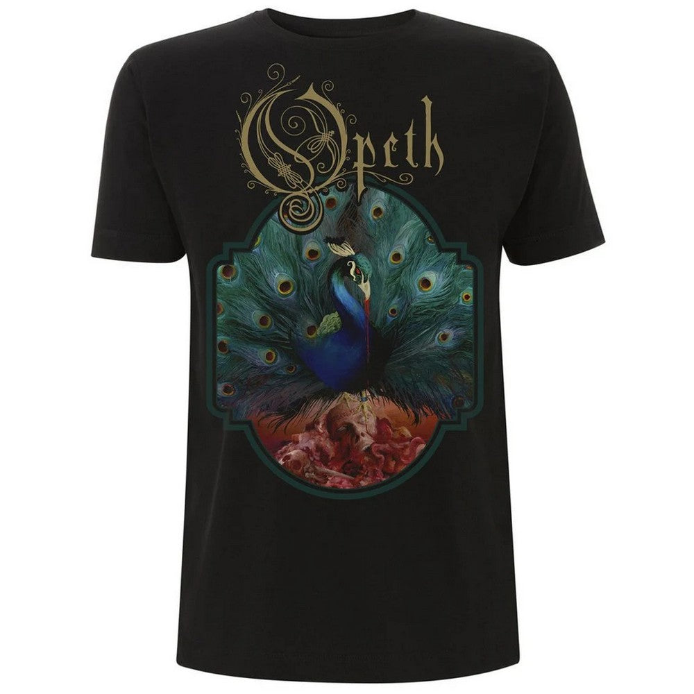 Black - Front - Opeth Unisex Adult Sorceress T-Shirt