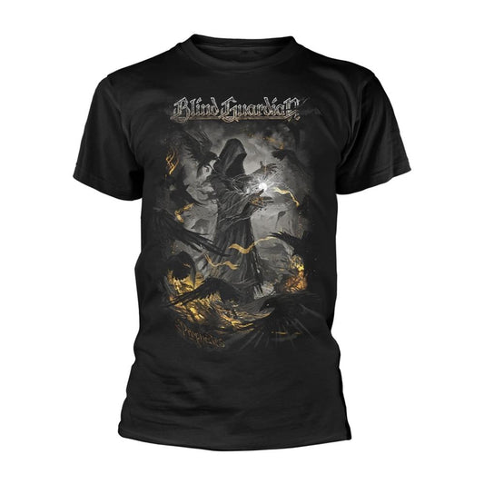 Black - Front - Blind Guardian Unisex Adult Prophecies T-Shirt