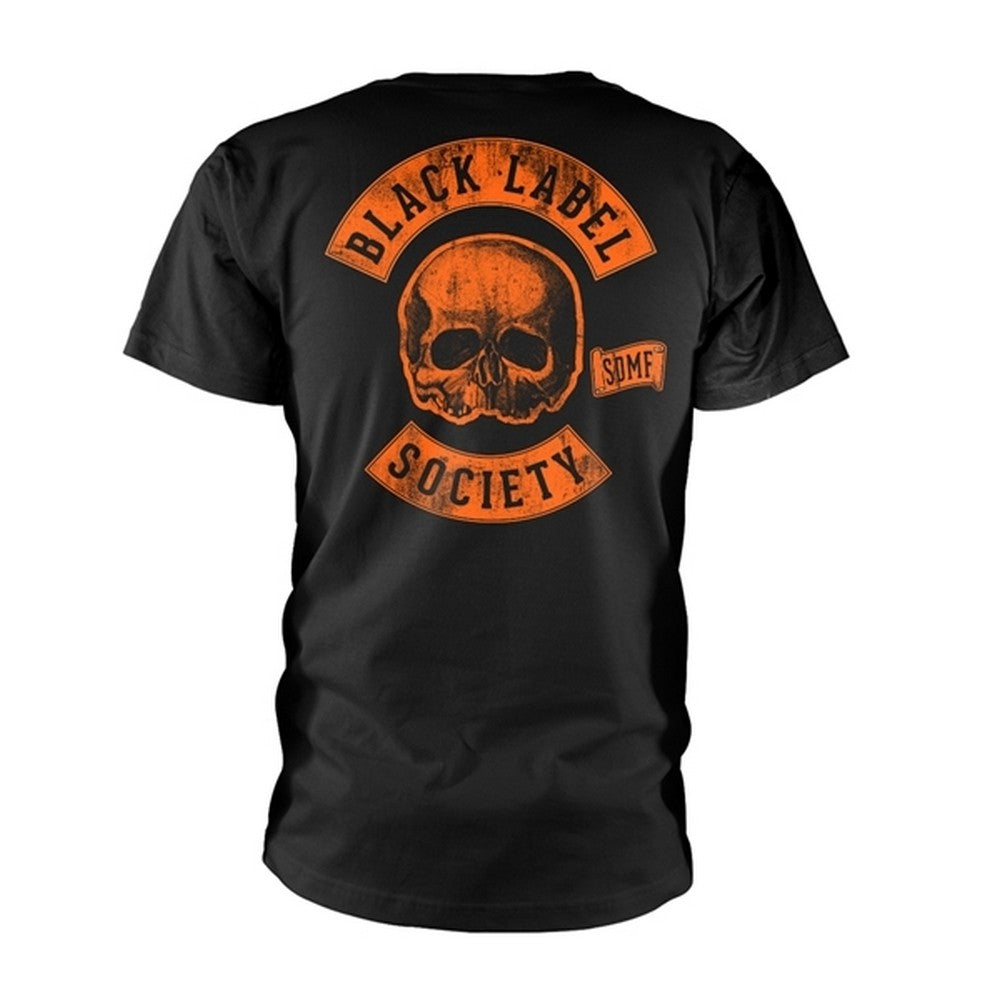 Black - Back - Black Label Society Unisex Adult Hardcore Hellride T-Shirt