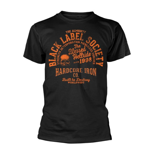 Black - Front - Black Label Society Unisex Adult Hardcore Hellride T-Shirt