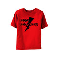Red - Front - Foo Fighters Childrens-Kids Logo T-Shirt