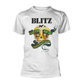 White - Front - Blitz Unisex Adult Voice Of A Generation T-Shirt