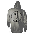 Grey - Back - Bauhaus Unisex Adult Logo Full Zip Hoodie