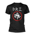 Black - Front - D.R.I. Unisex Adult Skanker T-Shirt