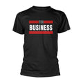 Black - Front - The Business Unisex Adult Do A Runner T-Shirt