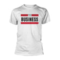 White - Front - The Business Unisex Adult Do A Runner T-Shirt