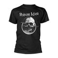 Black - Front - Poison Idea Unisex Adult Skull Logo T-Shirt