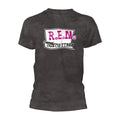 Grey - Front - R.E.M Unisex Adult Out Of Time T-Shirt