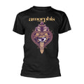 Black - Front - Amorphis Unisex Adult Queen Of Time Tour T-Shirt