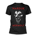 Black - Front - Marduk Unisex Adult Werewolf T-Shirt